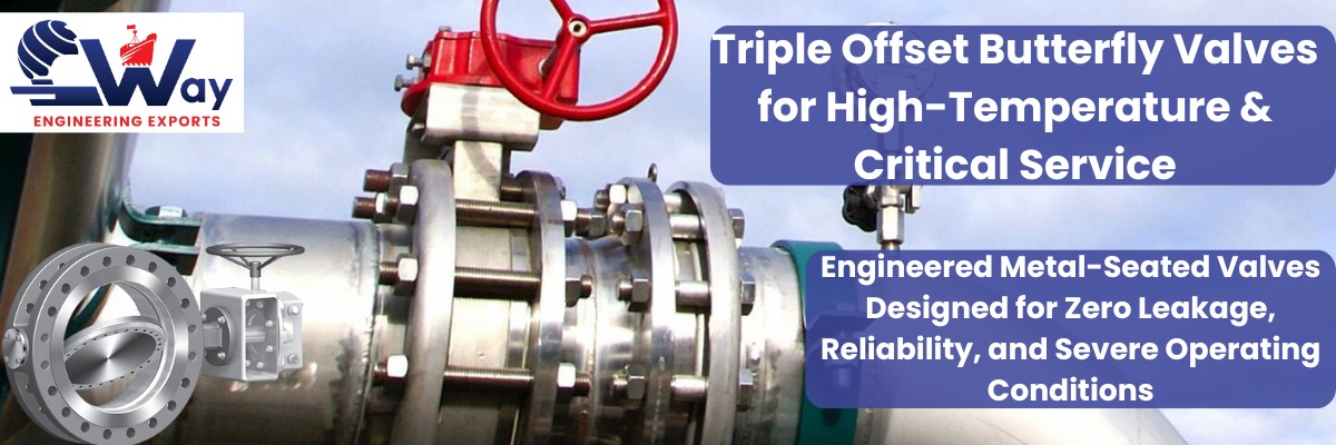 Triple Offset Butterfly Valves: Engineering Design, Operation, and Applications in High-Temperature & Critical Service 1 High-Temperature Triple Offset Butterfly Valve for Critical Service by C-Way Engineering Exports