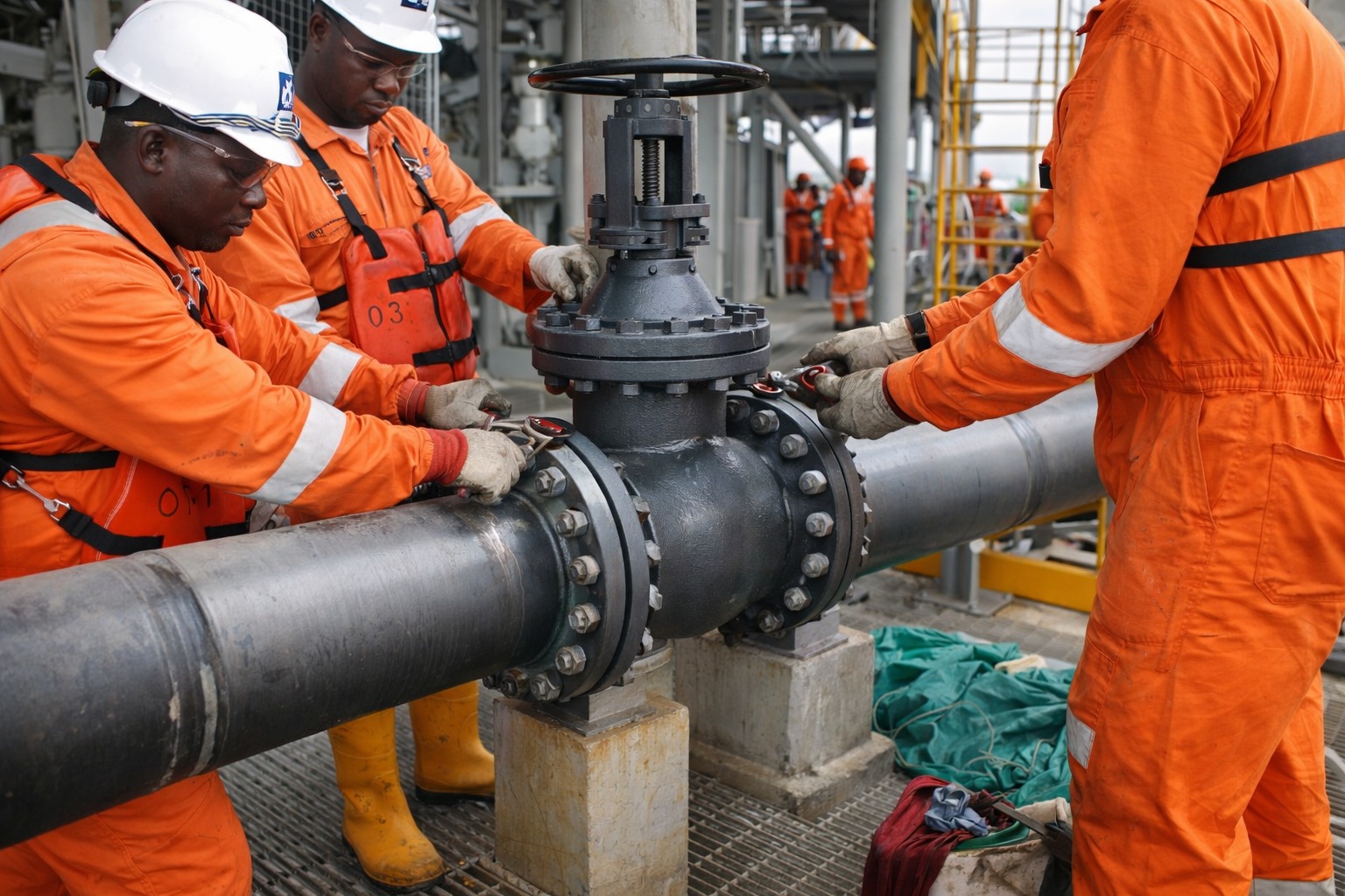 API 6D Ball, Gate & Check Valves 4 API 6D full bore ball valves, gate valves, and swing check valves for high-pressure pipelines