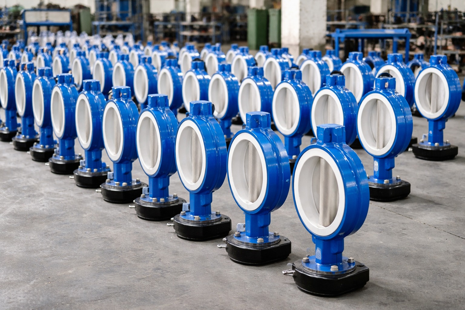 torque difference between PN10 and PN16 butterfly valve with actuator