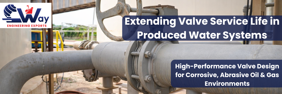 high performance wafer butterfly valve in oil and gas produced water pipeline system