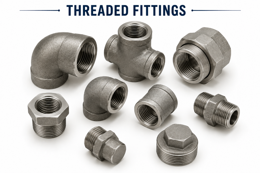 types of threaded fittings
