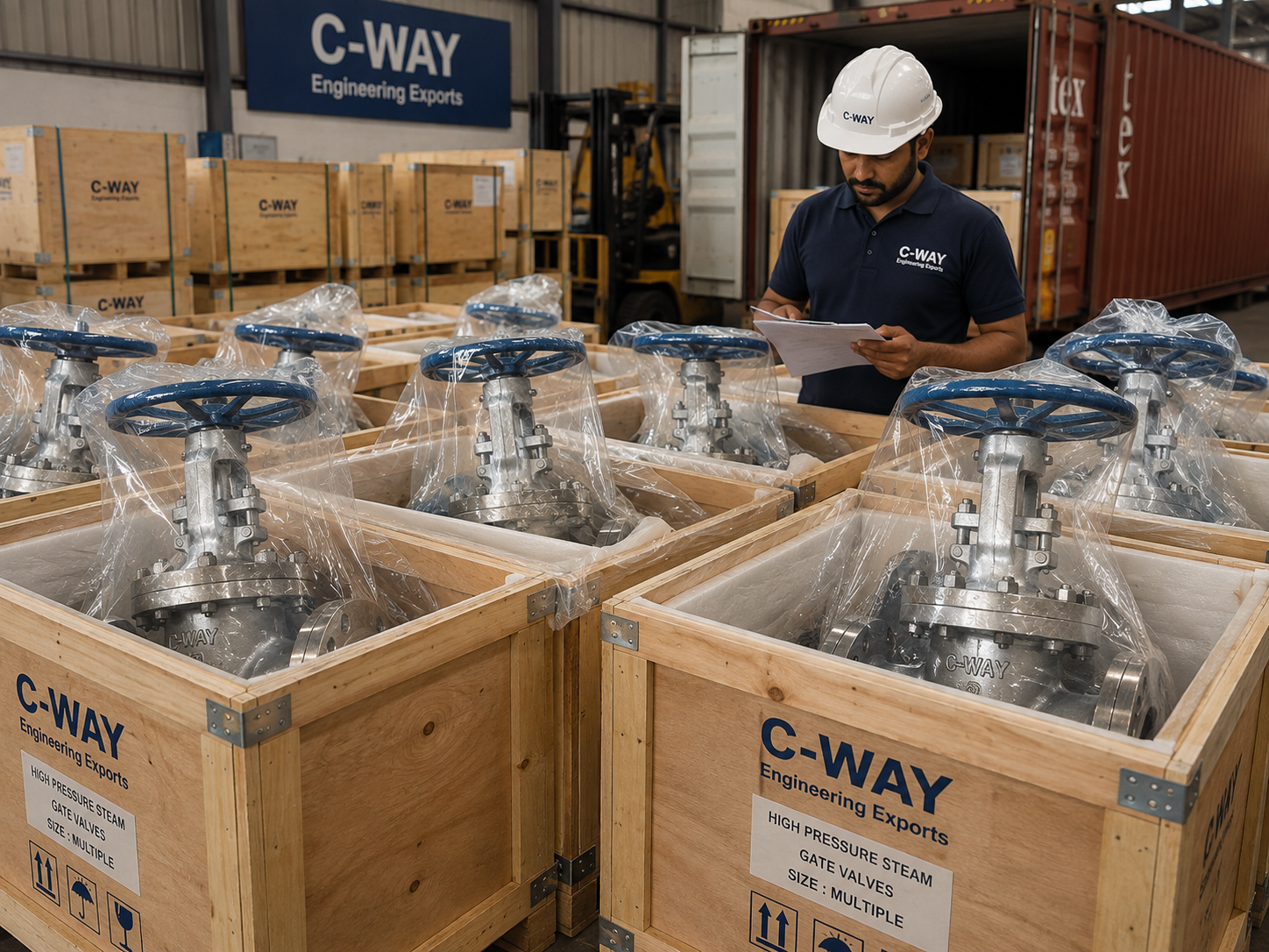 Industrial Valve Export Inspection Warehouse
