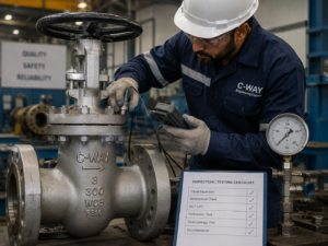 Industrial Valve Inspection Workshop