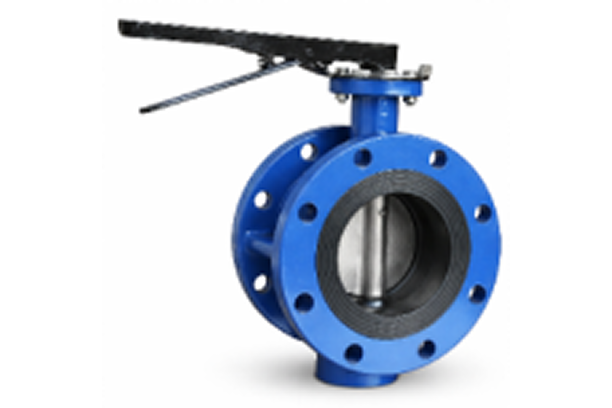 Concentric (Resilient seated) Double Flange Butterfly Valve