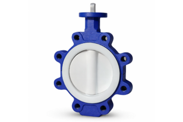 PTFE Lined Lug Type Butterfly Valve