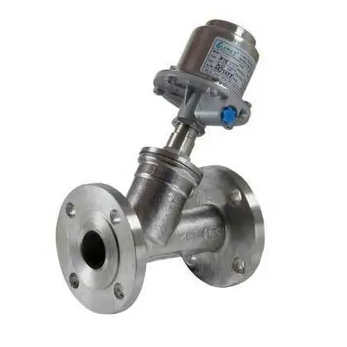 Pneumatic Operated Angle Type Control Valve manufacturer in Nigeria
