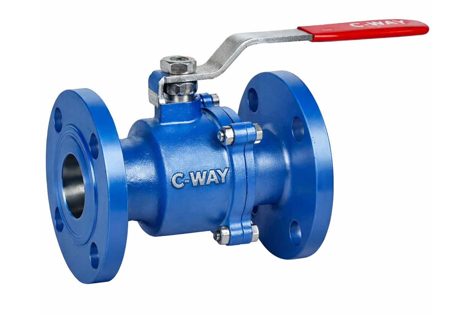 ASTM A352 LCB LCC LF2 A216 WCB WCC Two Piece Ball Valve