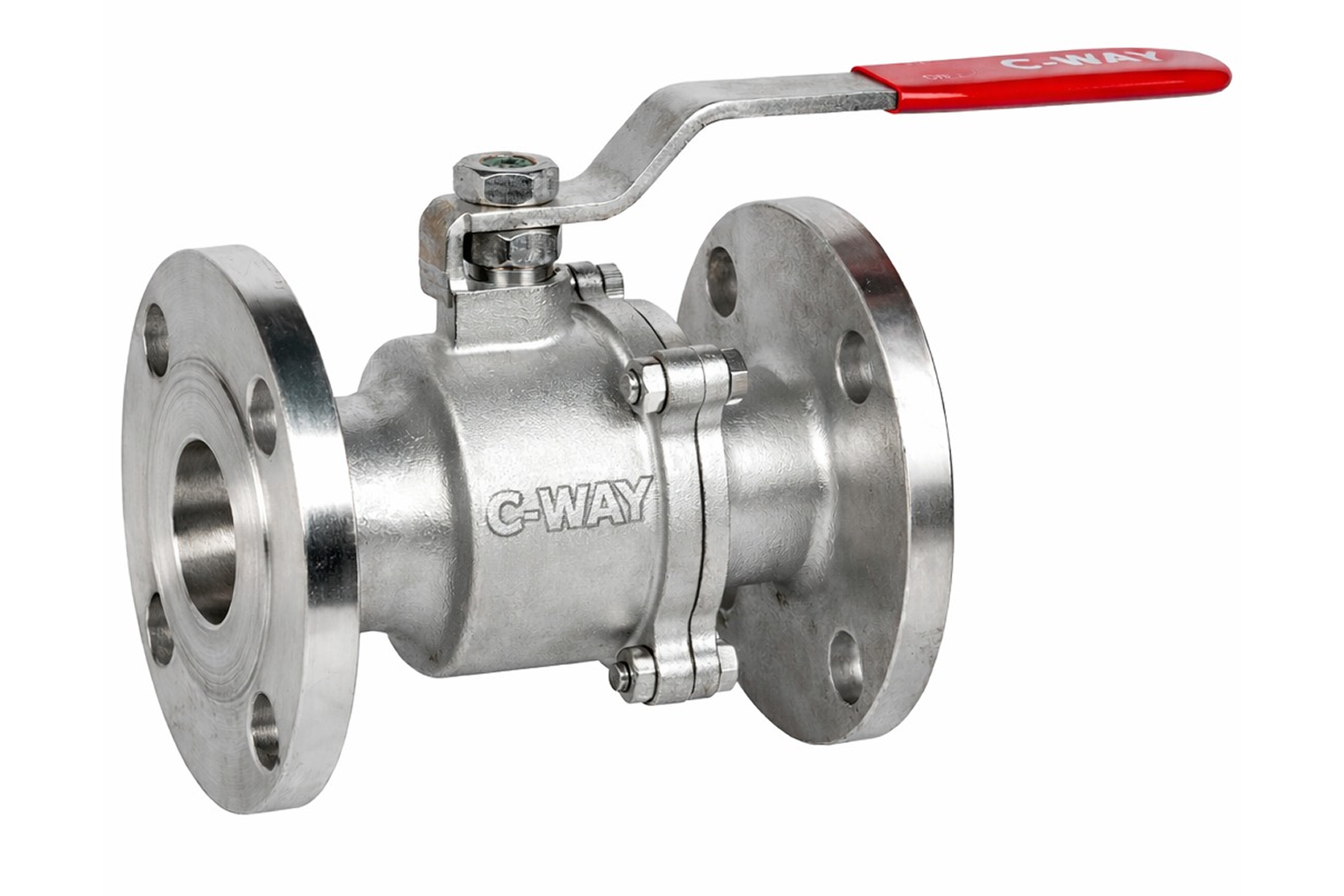 SS304, SS316, Duplex and Alloy Two piece Ball Valve