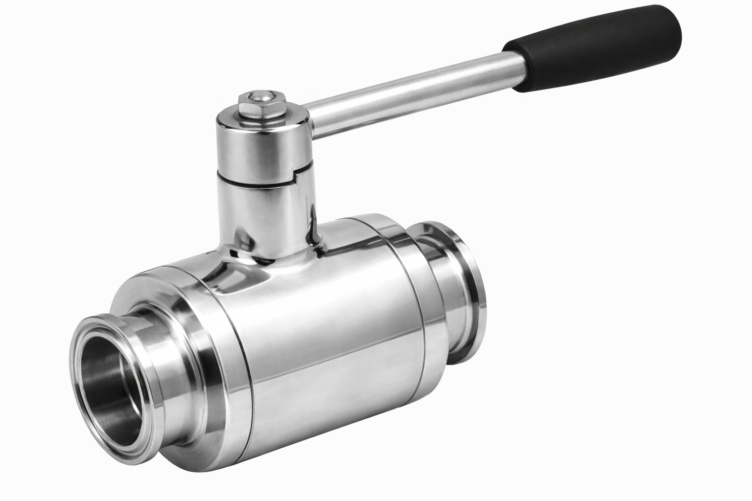 Sanitary Hygenic Triclover End Stainless Steel Two Piece Ball Valve